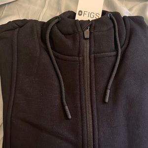 BNWT figs black sweatshirt size small